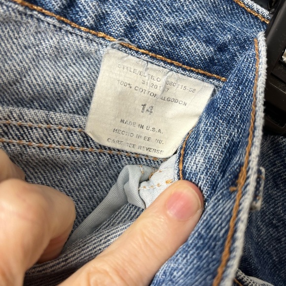 Vintage Zena High Rise Mom Jeans 90s Y2K Classic Blue Denim Straight Leg SZ 14 - Picture 7 of 11